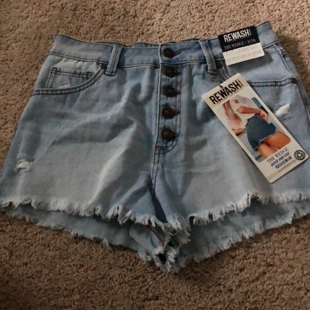 REWASH jean shorts